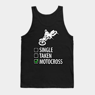 Motocross Biker Freestyle Stunt Tank Top
